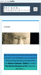 Mobile Screenshot of beckerantiques.com